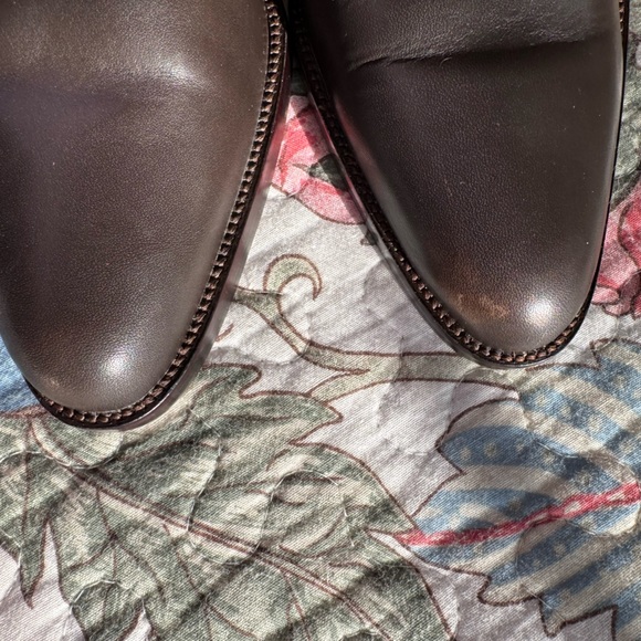 Ralph Lauren Kamille Quilted Leather Boots - Picture 5 of 7